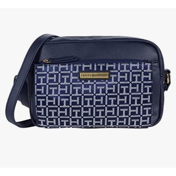 Tommy Hilfiger Women's Camera Crossbody With Pouch - Picture 1 of 4